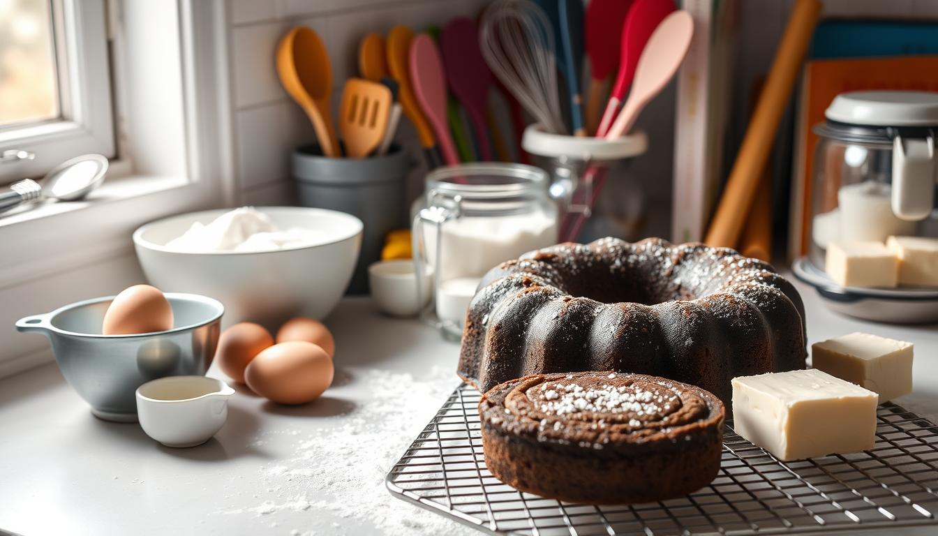 Chocolate Cream Cheese Pound Cake