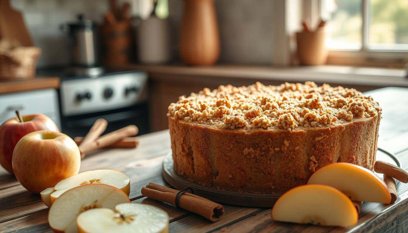 Apple Streusel Cake