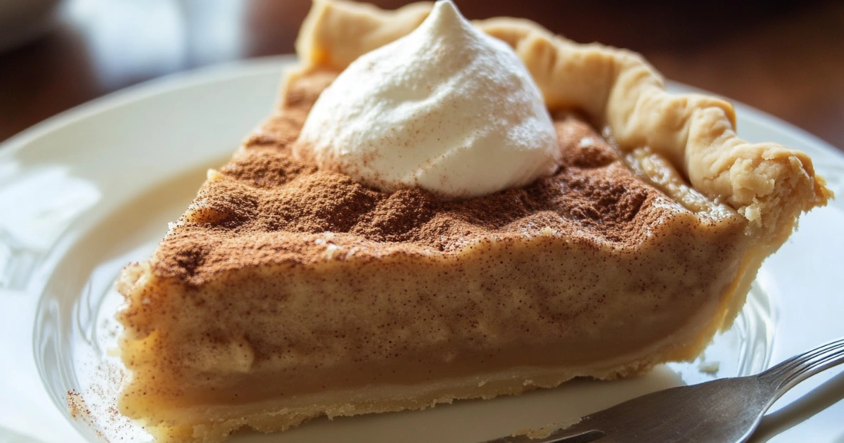 Cinnamon Pie Recipe