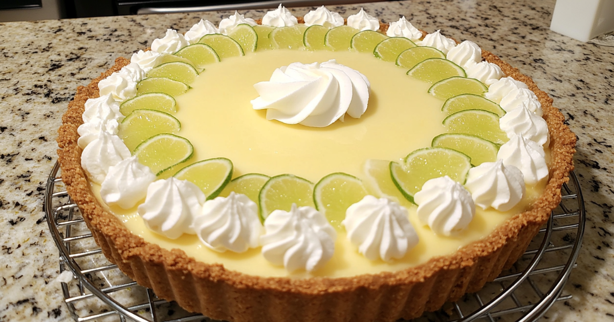 Easy 5-Ingredient Key Lime Pie Recipe