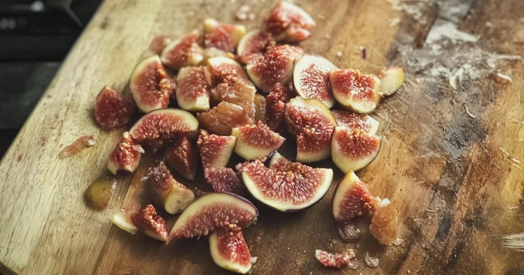 choped figs Fig Cake Recipe