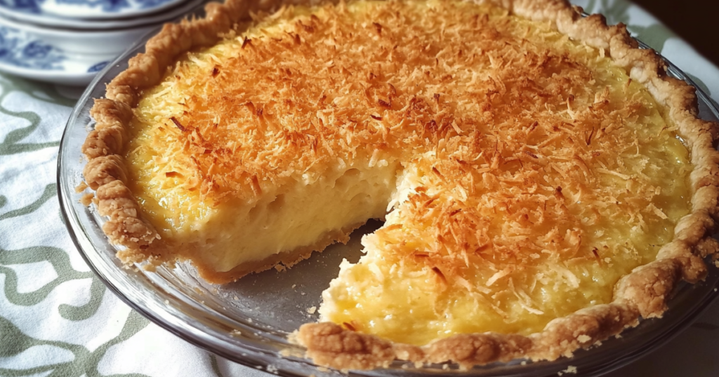 Coconut Custard Pie