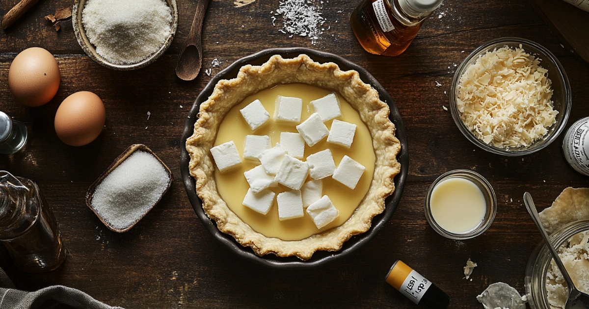 Coconut Custard Pie Recipe