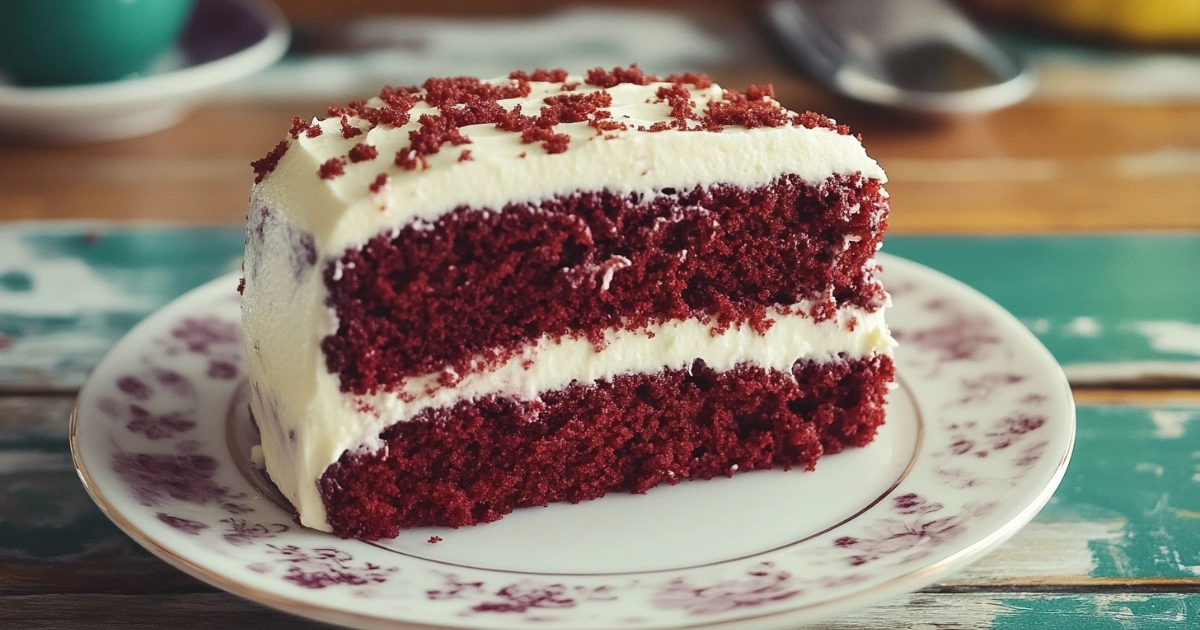 Red Velvet Cake Recipe: Easy 2-Layer Delight!