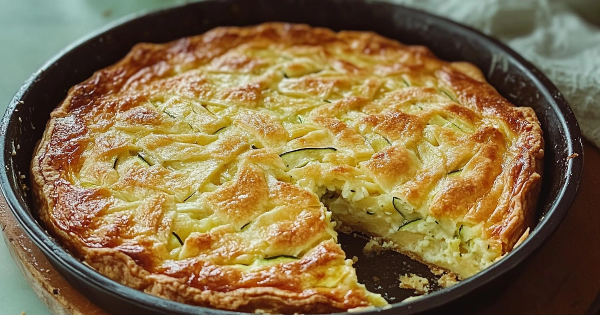 Healthy Zucchini Pie Recipe